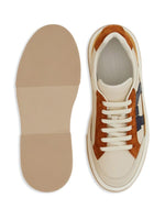 Gancini leather sneakers