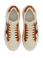 Gancini leather sneakers