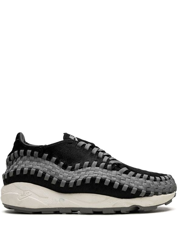 Air Footscape Woven "Black Smoke/Grey" sneakers